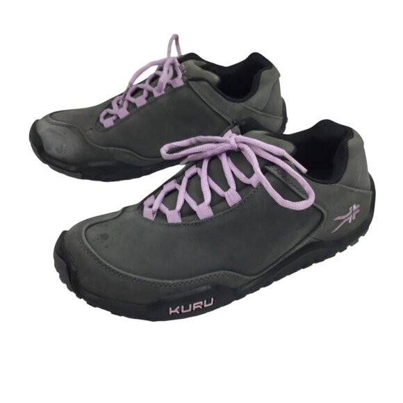 Kuru Womens 9M Lace-Up Athletic Hiking Shoes Gray - Picture 1 of 12
